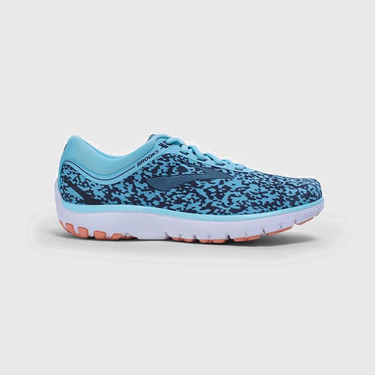 Brooks Pureflow 7 NZ - Women's Road Running Shoes - Blue (79042-XGZA)